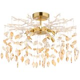 Globo Danna plafonska lampa 8xG9 zlatna sa kristalima Ø610 mm Cene