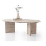 Hanah home klub sto Oscar-9544, 128x42x80 cm, Krem | ePonuda.com