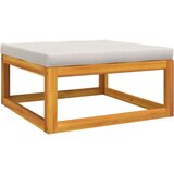  12-dijelna vrtna garnitura od masivnog drva svjetlosivi jastuci | shoptok.hr