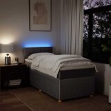  Krevet s oprugama i madracem smeđesivi 80x200 cm od tkanine | shoptok.hr