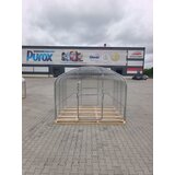  Modularni čelični plastenik Flora,8 mx2.64m, samo okvir, razmak između lukova 1m | shoptok.hr