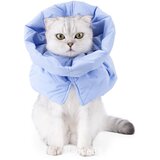 INF Zimski ovratnik za hišne ljubljenčke proti lizanju - mehak in nastavljiv LightBlue M, (5000124517) | Shoptok.si