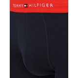 Tommy Hilfiger Underwear Boksarice 'Essential' modra / ognjeno rdeča / črna / bela | Shoptok.si