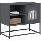 vidaXL TV omarica antracit 68x39x60,5 cm jeklo | Shoptok.si