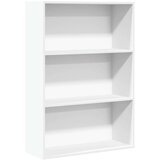 vidaXL Knjižna omara bela 80x30x114 cm inženirski les | Shoptok.si