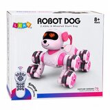 Lean Toys 32780 RC robot pas s 8 kotača, rozi | shoptok.hr