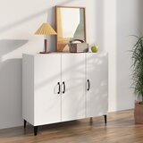 vidaXL Komoda bijela 90x34x80 cm od konstruiranog drva | shoptok.hr