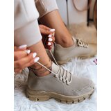 DStreet Skarpetowe sneakersy damskie STEEL THUNDER khaki Cijene