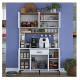 Hanah home Komoda s ladicama JE177 3423, 120x184.2x40 cm, Bijela | Eponuda.ba