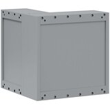  Ormar za alate s policom Crvena i siva 55 x 55 x 55 cm | shoptok.hr
