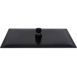  Glava za tuš od nehrđajućeg čelika 30 x 20 cm pravokutna crna | shoptok.hr