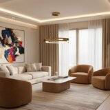 Toolight Stropna lampa G127-CP 50cm ZLATO | shoptok.hr