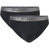 Atlantic 2-PACK Men's briefs graphite | shoptok.hr
