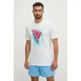 Adidas Bombažna kratka majica moška, bela barva, IR5826