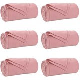  Pokrivači za bacanje 6 pcs Ružičasta 170 x 130 cm Runo | shoptok.hr