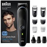 Braun series 5 5445 all-in-one style kit 10u1 za ureÄivanje brade, kose i tijela | shoptok.hr