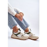 Boto Women's Beige-Green Sports Sneakers Ralita | shoptok.hr