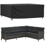 Maison Chic Prevleka za zunanjo pohištvo - Pokrivalo za vrtno pohištvo 2 kosa črno 250x210x90 cm 420D, (21795183) Cene