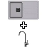 Set Notus SQ101AW + Vida PVD Alumetallic/Grafit