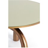 Light & Living Stakleni okrugao stolić za kavu u brončanoj boji/bež ø 76 cm Mello – | shoptok.hr