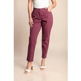 Fenzy Pamučne Hlače Većih Veličina, Ljubičaste | shoptok.hr