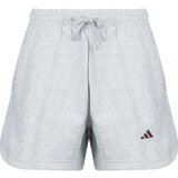 Adidas Kratke hlače & Bermuda 3 Stripes Studio Fleece Loose Shorts Siva | Shoptok.si
