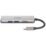 D-link DUB-M530 5-u-1 USB-C Hub sa HDMI i SD/microSD čitačem kartica | shoptok.hr