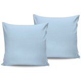 Light blue blue pillowcase set (2 pieces) (fr) Cene