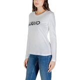 Liu Jo Majice z dolgimi rokavi ECS T-SHIRT MODA M/L UF5283 JS923 Bela | Shoptok.si