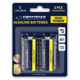  Baterije ESPERANZA ALKALINE BATTERIES C LR14 2 kom. EZB107 Cijene