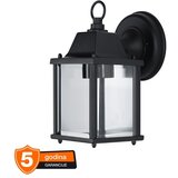 Osram Zunanja stenska svetilka Ledvance Classic Square (13 W, 15 x 10,5 x 22,5 cm, E27, črna in zlata) Cene