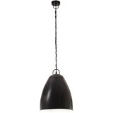  Industrijska viseća svjetiljka 25 W crna okrugla 32 cm E27 | shoptok.hr