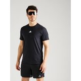 Adidas Funkcionalna majica 'Designed for Training Workout' črna / bela | Shoptok.si