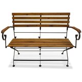  Sklopiva vrtna klupa 112 cm masivno bagremovo drvo | Eponuda.com