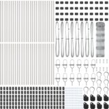 vidaXL Field Fence 0.8x100 m Pocinkano jeklo | Shoptok.si