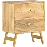  Nočna omarica 40x30x50 cm trden mangov les, (20881774) | Shoptok.si