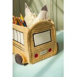 Lorena Canals Oker rumena tekstilna otroška škatla za shranjevanje 22x19x15 cm School Bus – | Shoptok.si