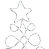 vidaXL Svjetlo u obliku božićnog drvca Šareni 80 x 56 cm PVC | shoptok.hr
