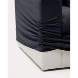 Kave Home Antracitno siv lanen fotelj Nora – | Shoptok.si