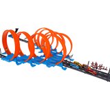  Staza za autiće Extreme Race sa zvučnim i svjetlosnim efektima - 111 elemenata | shoptok.hr