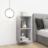  Zidni ormarići 2 kom boja betona 37x37x37 cm konstruirano drvo | shoptok.hr