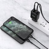 Hoco - Zidni punjač Charmer (N6) - 2xUSB-A, Q.C 3.0, 18W, 3.0A - crni | shoptok.hr