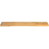 vidaXL Mizna plošča 180x40x2,5 cm naraven rob trden mangov les | Shoptok.si