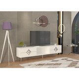 Hanah home TV polica Robber White Silver