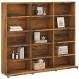 Ormarić za CD-ove boja hrasta 100x23x89,5 cm konstruirano drvo | shoptok.hr