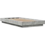  Okvir kreveta boja betona 100x200 cm od konstruiranog drva | Eponuda.ba