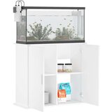  Za akvarij bijeli 81 x 36 x 73 cm od konstruiranog drva | shoptok.hr