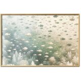  Plakat - Marine World 60x40 Zlatni okvir | shoptok.hr
