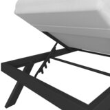 Bessagi Garden Vrtni Ležalnik Avola, Krem, Siva | Shoptok.si