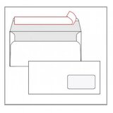  Kuverta amerikanka, 230 x 110 mm, z desnim okencem, 500 kosov | Shoptok.si